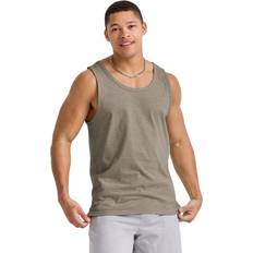 Green - Men Tank Tops Hanes Men's Originals Tri-blend Tank, Medium