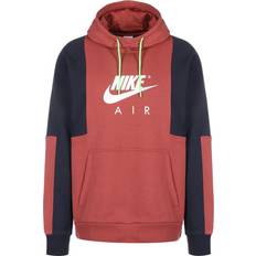 Nike Sweatshirt med hætte Air Brushed-Back Fleece Hoody dd6383-661 Størrelse