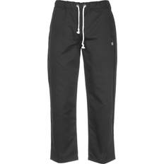 Champion Straight Leg Cropped Woven Trousers - Black