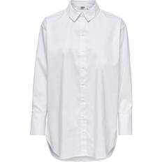 Jacqueline de Yong Chemise Manches Longues Mio BS Long Shirt Blanc Taille