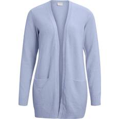 Vila Ril Open Cardigan - Kentucky Blue/Detail Melange