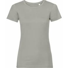 Organic Short-Sleeved T-Shirt - Bleu/Womens/Ladies