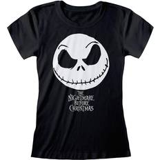 The nightmare before christmas Nightmare Before Christmas Nightmare Before Christmas Kvinnor/Damer Jack Skellington T-Shirt Charcoal