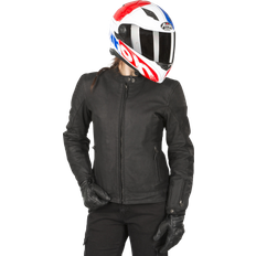 Furygan Debbie Ladies Motorcycle Leather Jacket, black, for Women Woman