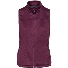 Donna - Multicolore Gilet Trespass Gilet in Pile Donna Nero Screziato - Grigio Rosa