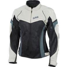 GMS Tara Mesh Ladies Motorcycle Textile Jacket, black-beige, for Women Dame