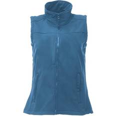 Elastaan/Lycra/Spandex - Vrouw Vesten Regatta Dames Flux Softshell Bodywarmer - Blauw