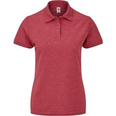 Fruit of the Loom Tops Fruit of the Loom Fit Piqué Polo Shirt - Rood