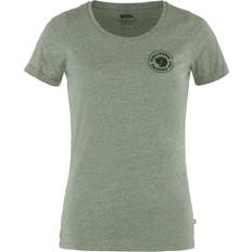 Fjällräven Donna Magliette Fjällräven 1960 Logo T-shirt - Patina Green/Melange