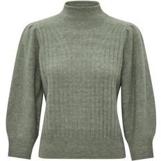 Minus Tröjor Minus Dita Knit Pullover - Green Bay Melange