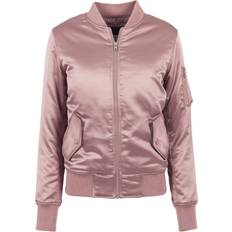 Femme - Or Vestes Urban Classics Bomber Femme Classic Satin - Bleu