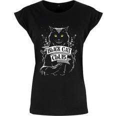 Grindstore Kvinnor/Damer Cat Club Premium T Shirt