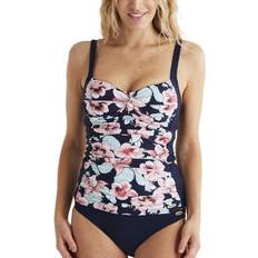 Damella Geena Lillies Protes Tankini Top Blue/Pink