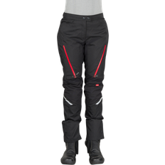Spidi 4Season Ladies Motorcycle Textile Pants, black-white, for Women Woman