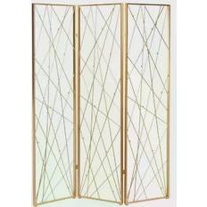 Gold Room Dividers Litton Lane Glam Room Divider