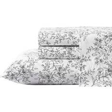 Stone Cottage Hawley Bed Sheet Black, White (259.08x228.6cm)