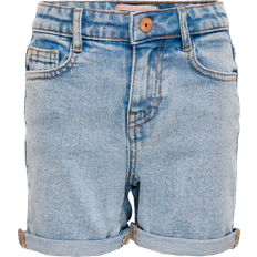 Only Kids Lyseblå Denim Phine Noos Shorts