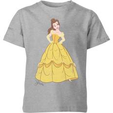 Disney Princess Belle Classic Kid's T-Shirt(Grey)