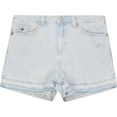 Tommy Hilfiger Girlfriend Bleached Denim Shorts BLEACHRIGID