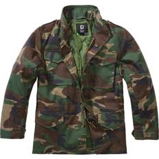 Brandit Kids' M65 Standard Jacket - Marrone/Cachi/Oliva/Verde Scuro