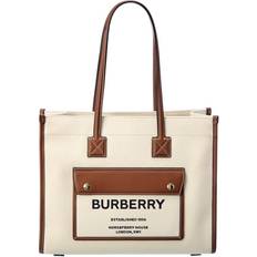 Burberry Small Freya Tote - Natural/Tan