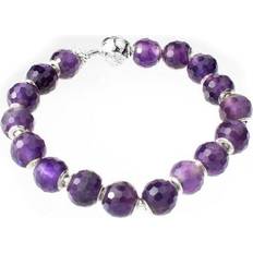 Lilla Armbånd Thomas Sabo Women Bracelet - Silver/Purple