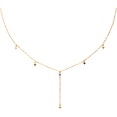 Geel Kettingen Mana Necklace CO01-194-U - Goud