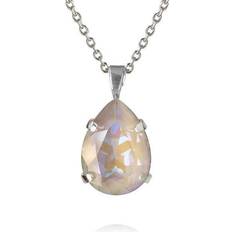 Caroline Svedbom Mini Drop Necklace Halsband Rhodium