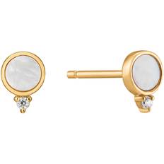 Ania Haie Hidden Gem Rhodium Stud Earrings E022-01H