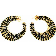 Turquoise Jewellery Ladies'Earrings Lola Casademunt Golden