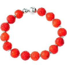 Red Bracelets Thomas Sabo Ladies'Bracelet KT0147-870-10-L17 Sterling