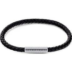 Calvin Klein Braided Bracelet - Silver/Black