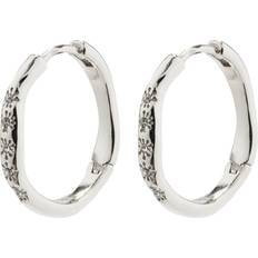 Pilgrim Edurne Hoops - Silver/Transparent