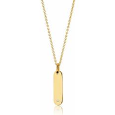 Sif Jakobs Follina Lungo Necklace - Gold/Transparent