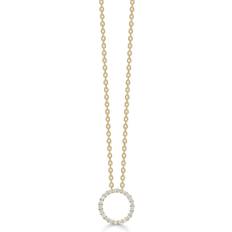 Mads Z Diamond Halo halsband kt. m. 0,13ct.