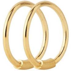 Maria Black Basic 8 Hoops - Gold