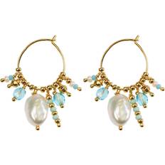 Hultquist Hultquist Ocean Earrings Dam Creoler Length: