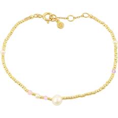 Hultquist Armbånd Hultquist Maya Bracelet - Gold/Pearls