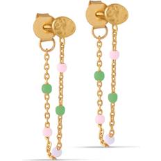 ENAMEL Copenhagen Lola Earrings - Gold/Wilderness