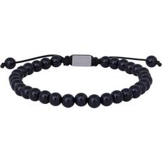 Onyxer Armband Nordahl Andersen Classic Bullet Bracelet - Silver/Onyx