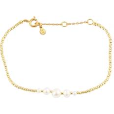 Hultquist Smykker Hultquist Copenhagen Keyla Bracelet - Gold/Pearls