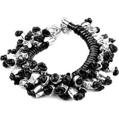 Folli Follie Women Bracelet - Black/Silver