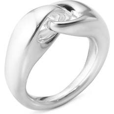 Georg Jensen REFLECT ring, stor (stl. 52) Sterlingsilver