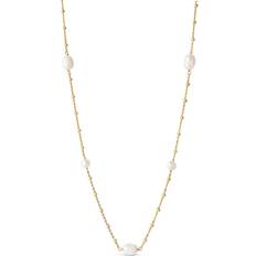 ENAMEL Copenhagen Lola Perlita Necklace - Gold/Lemone/Pearls