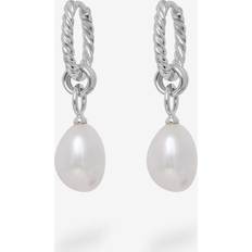 IX Studios Ocean Pearl Earrings - Silver