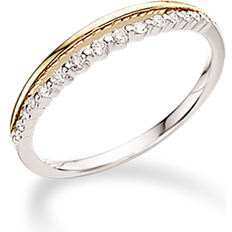 Scrouples Karat Ring med Brillanter 0,18 Carat W/SI