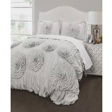 Bed Linen Lush Decor Serena Bedspread Grey (243.84x233.68cm)