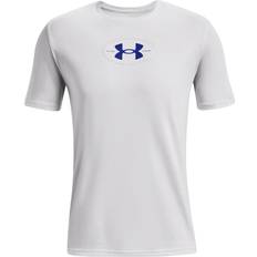 Under Armour Men's Center Chest Logo Short Sleeve T-Shirt Gray Light, Men's Athletic Performance Tops at Academy Sports Gray Light