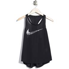 Nike Camiseta De Tirantes Swoosh Run Azul Mujer