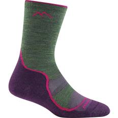 Dam - Gröna - Träningsplagg Strumpor Darn Tough Micro Crew Lightweight Hiking Sock Women - Moss